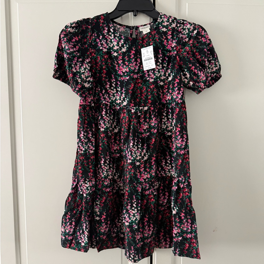 NWT J Crew Kids Floral Kids Dress